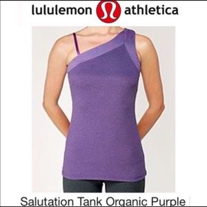 Lululemon One Shoulder Salutation Tank - Size 6-